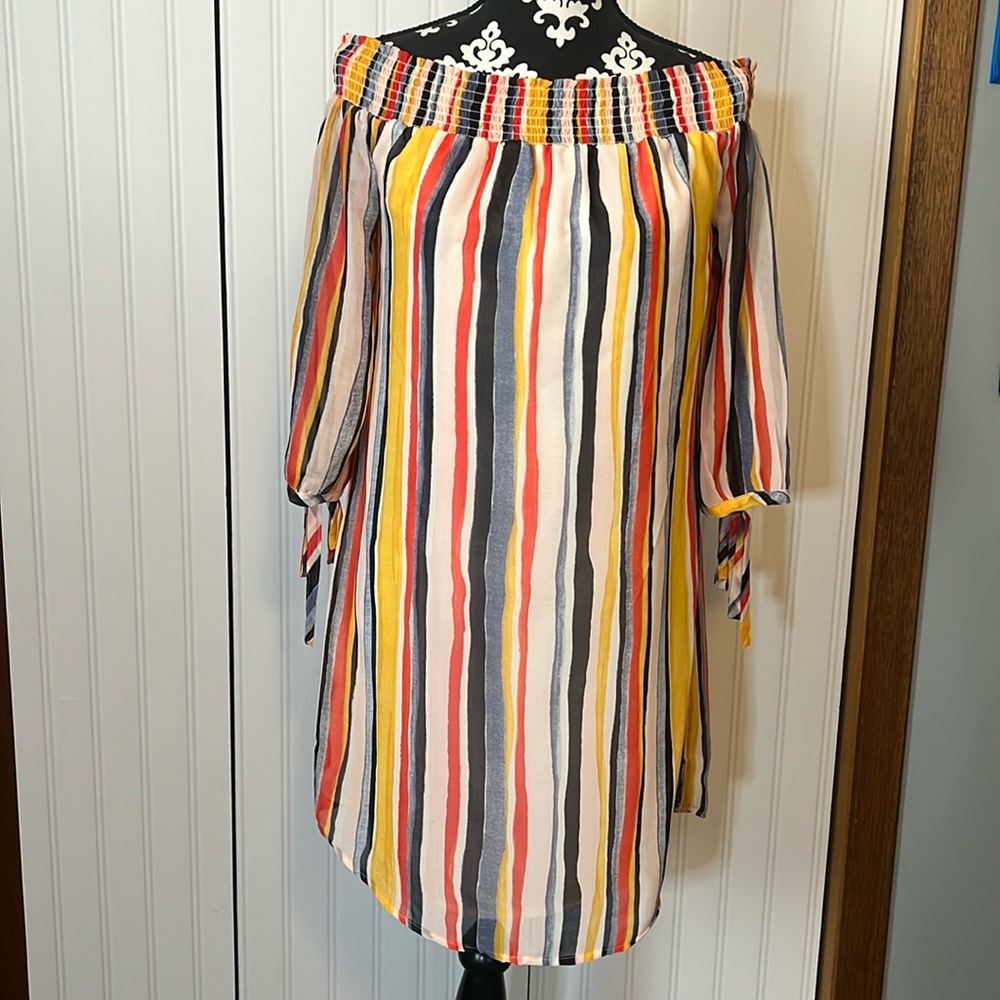 Off the shoulder dress